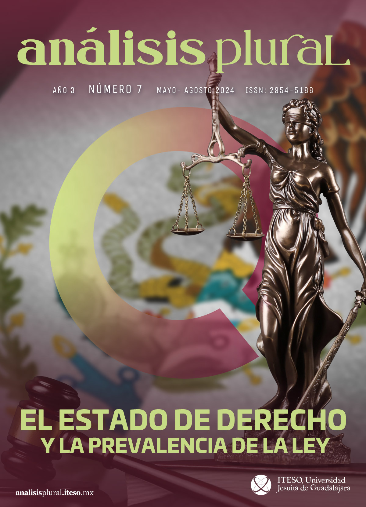 						Ver Núm. 7 (3): El Estado de derecho y la prevalencia de la ley​
					